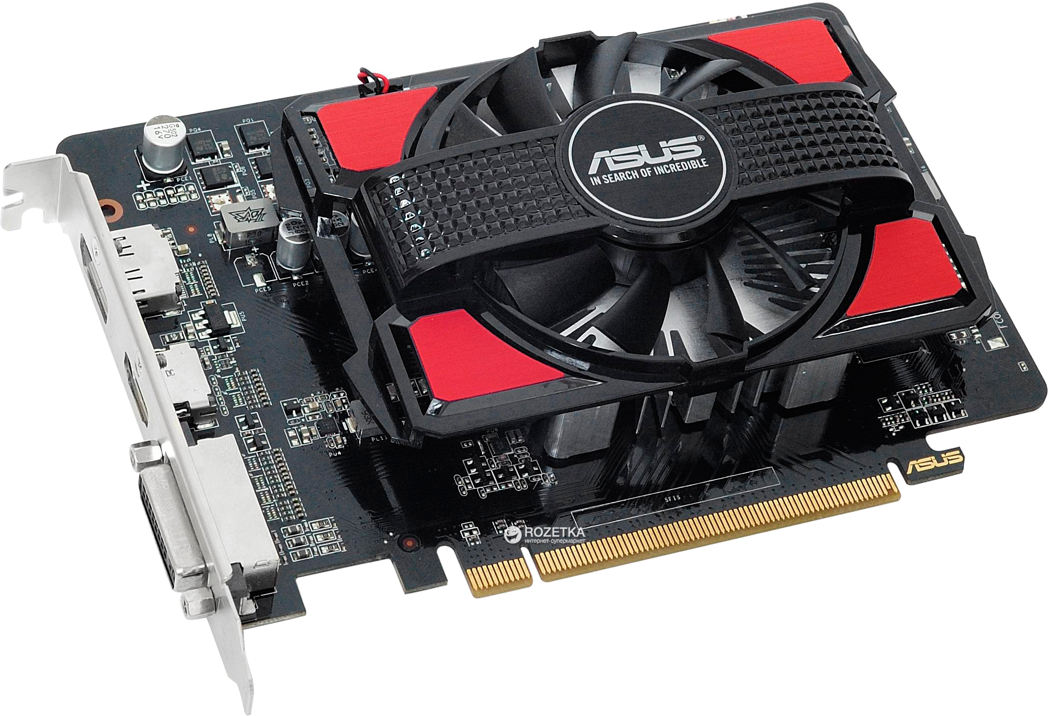 Видеокарта Asus PCI-Ex Radeon R7 250 2GB GDDR5 (128bit) (725/4500) (DVI,  HDMI, DisplayPort) (R7250-2GD5) – фото, отзывы, характеристики в  интернет-магазине ROZETKA | Купить в Украине: Киеве, Харькове, Днепре,  Одессе, Запорожье, Львове