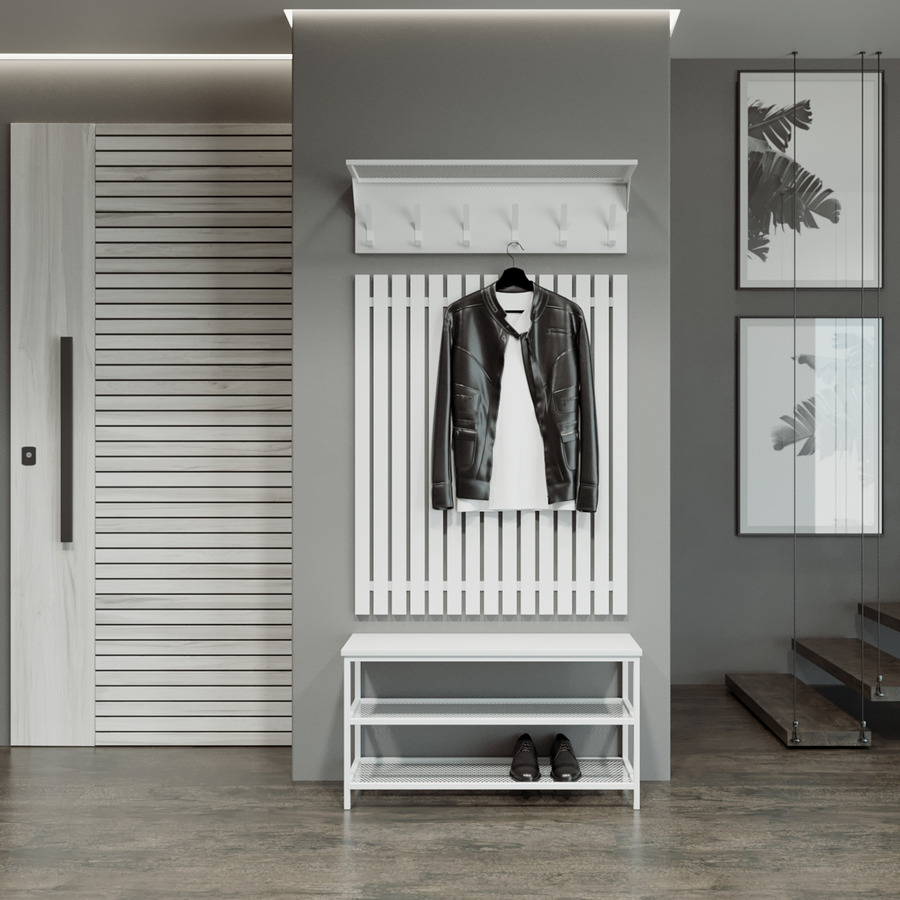 

Прихожая Fenster Эмбер 4 880 Белая