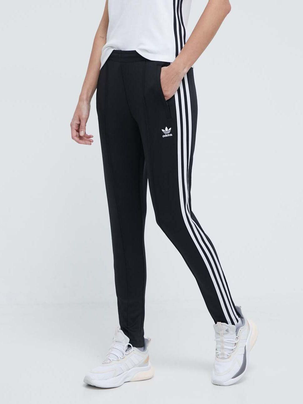 Акція на Спортивні штани жіночі Adidas Originals Sst Classic Tp IK6600 S Black від Rozetka