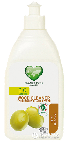 

Органическое средство для чистки поверхностей из дерева Planet Pure Олива и бергамот 510 мл