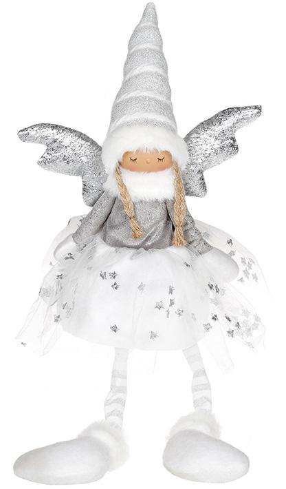 

Мягкая игрушка «Девочка-Ангел» Whiteamp;Silver 26х15х57см Bona BD-910-238