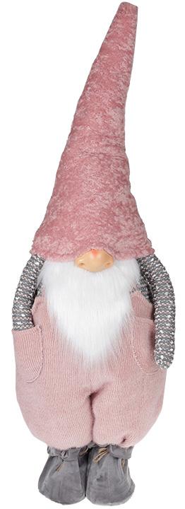 

Мягкая игрушка «Гномик Тиффани» 31х25х95см, розовый с серым Bona BD-877-028