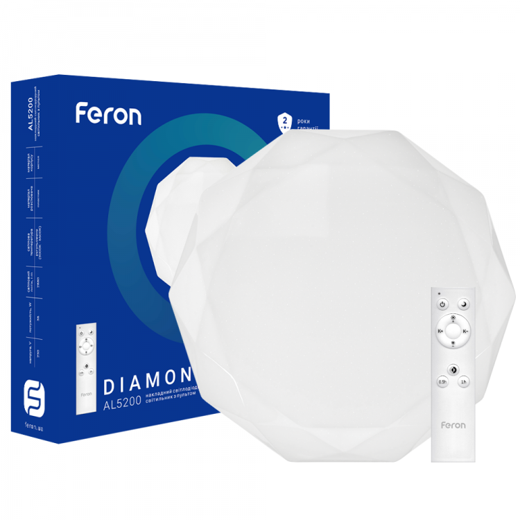 

Светодиодный светильник Feron AL5200 DIAMOND 60W