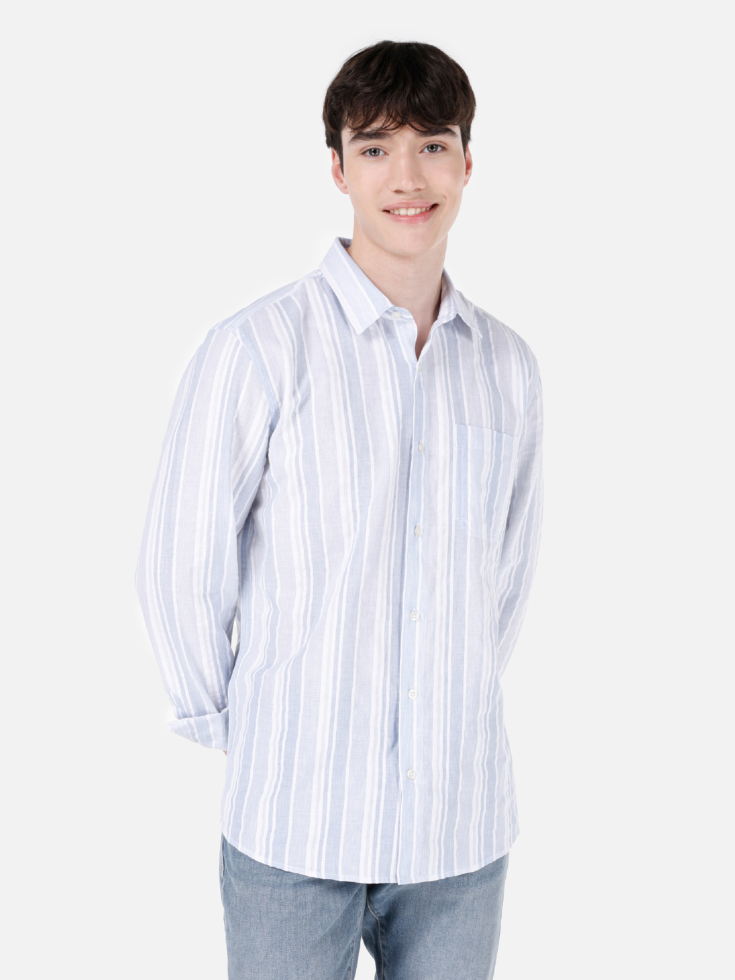 Сорочка бавовняна чоловіча Colin's CL1067583LBL XL Light Blue від Rozetka на платформі USKIDKA Акція на Сорочка бавовняна чоловіча Colin's CL1067583LBL XL Light Blue від Rozetka