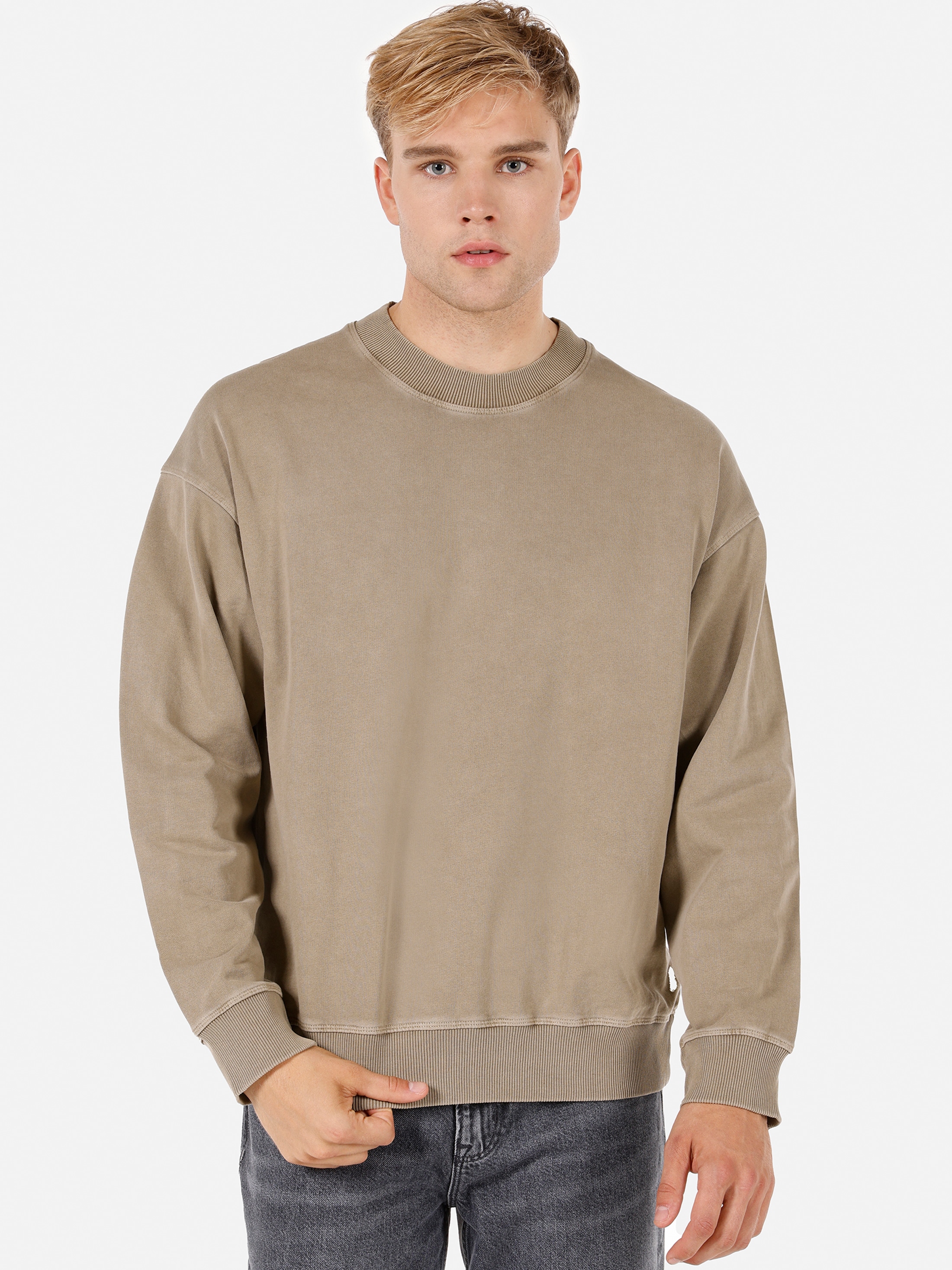 Світшот оверсайз чоловічий Colin's CL1069746TPE M Taupe від Rozetka на платформі USKIDKA Акція на Світшот оверсайз чоловічий Colin's CL1069746TPE M Taupe від Rozetka
