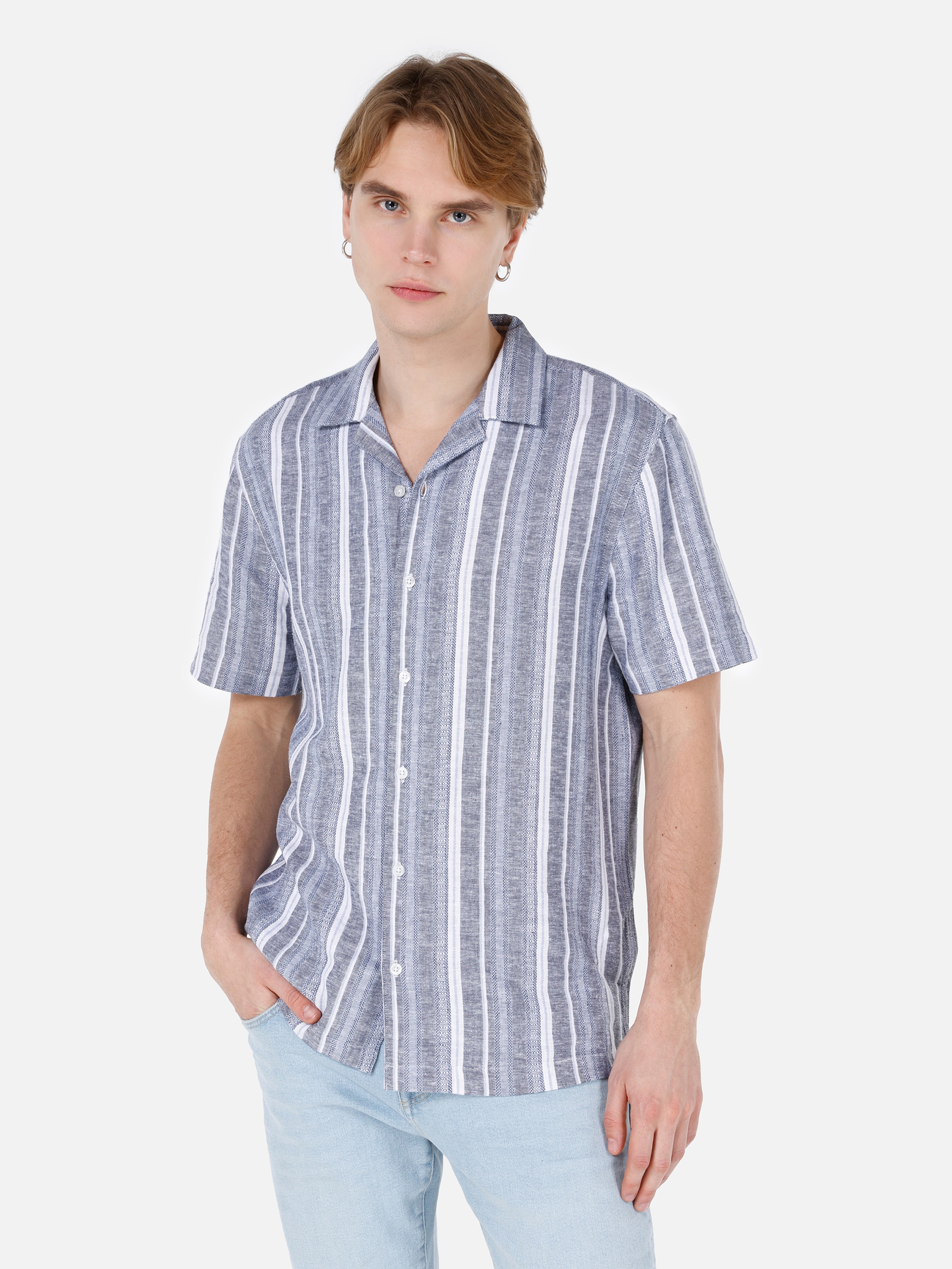 Сорочка чоловіча Colin's CL1069252INV 2XL Indigo від Rozetka на платформі USKIDKA Акція на Сорочка чоловіча Colin's CL1069252INV 2XL Indigo від Rozetka