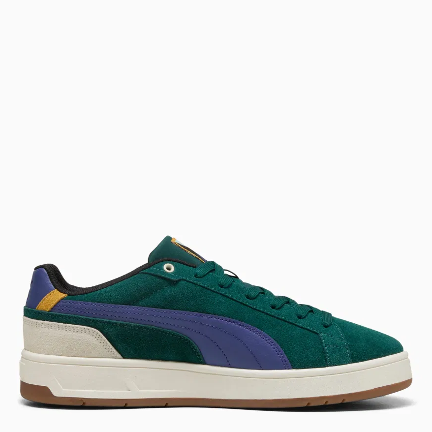 Акція на Жіночі кеди низькі Puma Court Classico Greenside 40161202 38.5 (5.5UK) 24.5 см Dark Myrtle/Blue Crystal від Rozetka