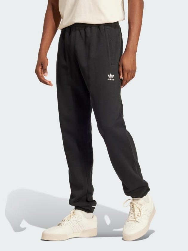 Акція на Спортивні штани чоловічі Adidas Originals Ess Pants Ft JD2422 S Black від Rozetka