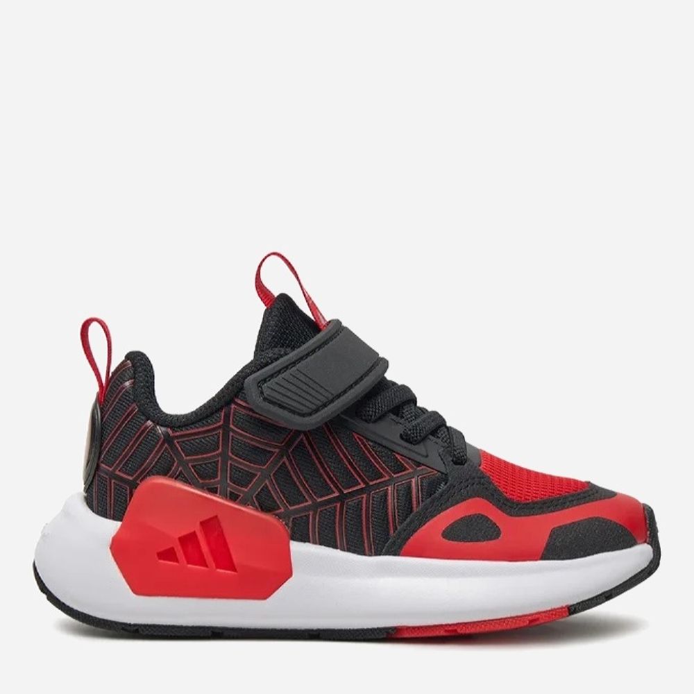 Акція на Дитячі кросівки для хлопчика Adidas Spider Runner Ac K IH1121 28 Cblack/Red/Ftwwht від Rozetka