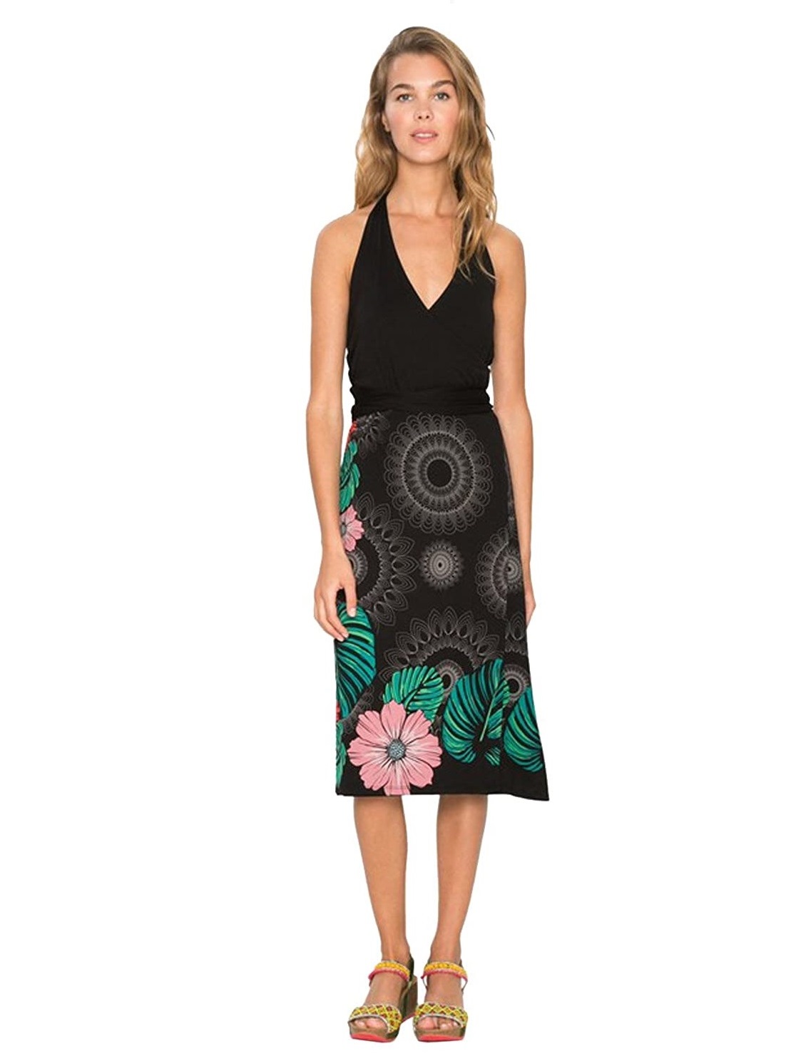 

Платье Desigual 75V21C3  Черный, Платье Desigual 75V21C3 S Черный