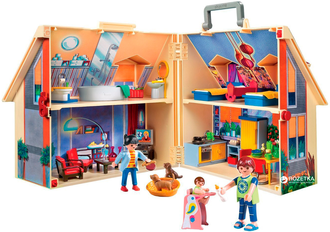 

Игровой набор Playmobil 5167 Современный кукольный дом (4008789051677)