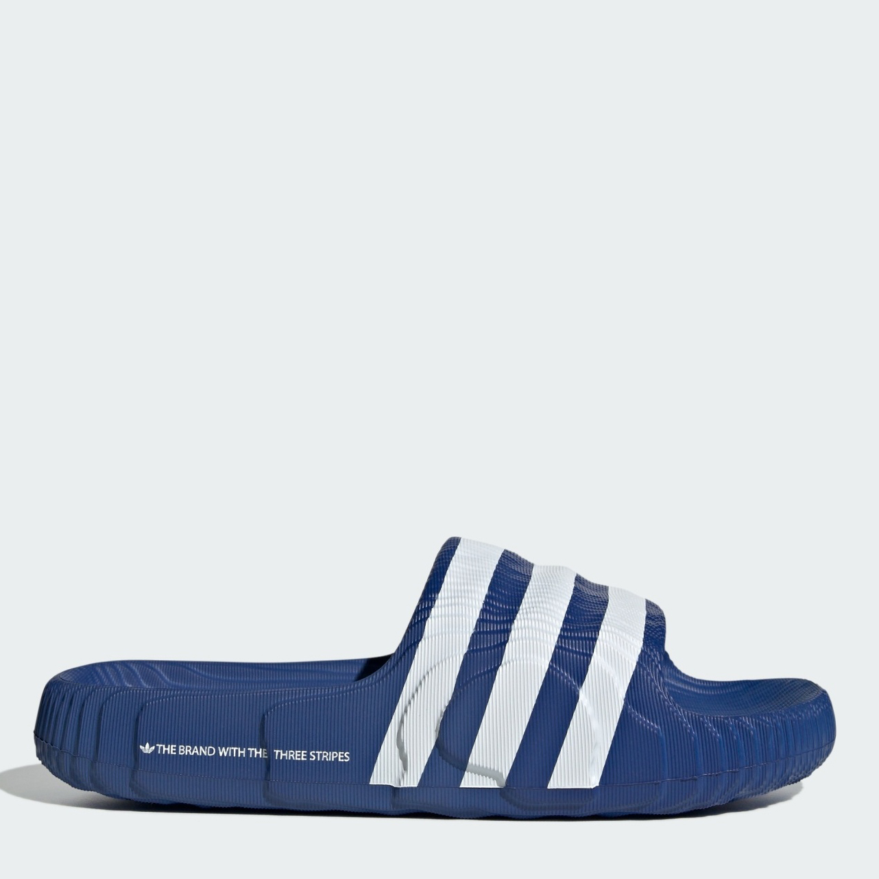 Акція на Чоловічі шльопанці для пляжу Adidas Adilette 22 IF3667 44.5 (10UK) 28.5 см Royblu/Royblu/Ftwwht від Rozetka