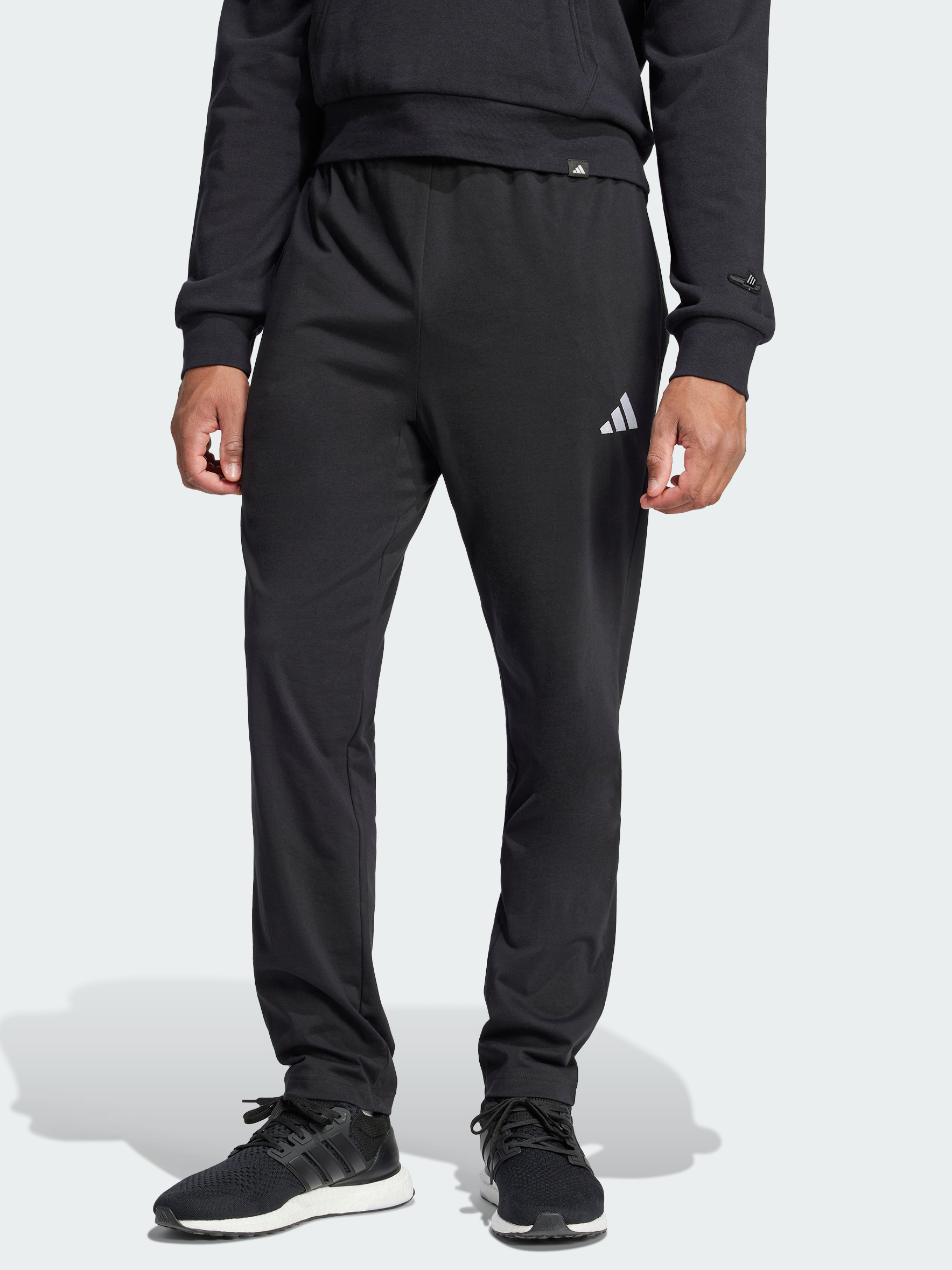 Акція на Спортивні штани чоловічі Adidas M Sl Sj To Pt JF1105 XL Black/White від Rozetka