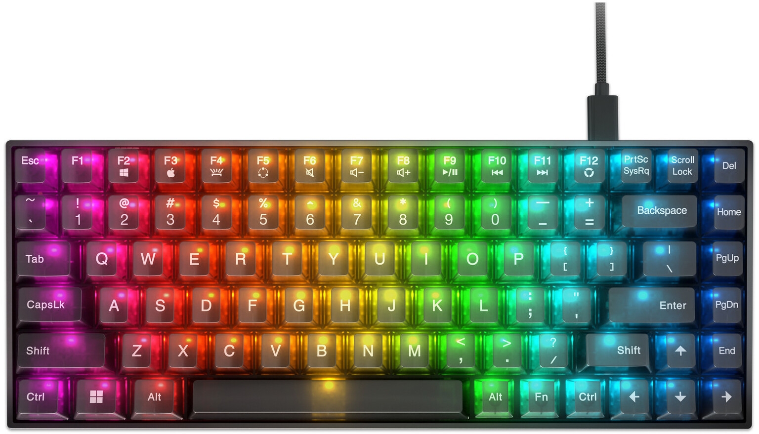 Клавіатура дротова Lenovo Legion K510 Mini Pro Gaming Keyboard USB