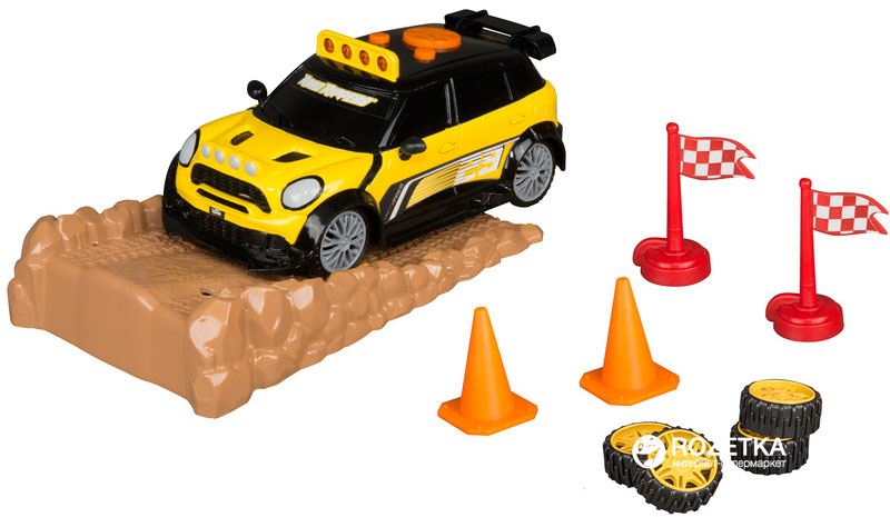 

Игровой набор ралли Toy State Mini со светом и звуком 16 см (21201)