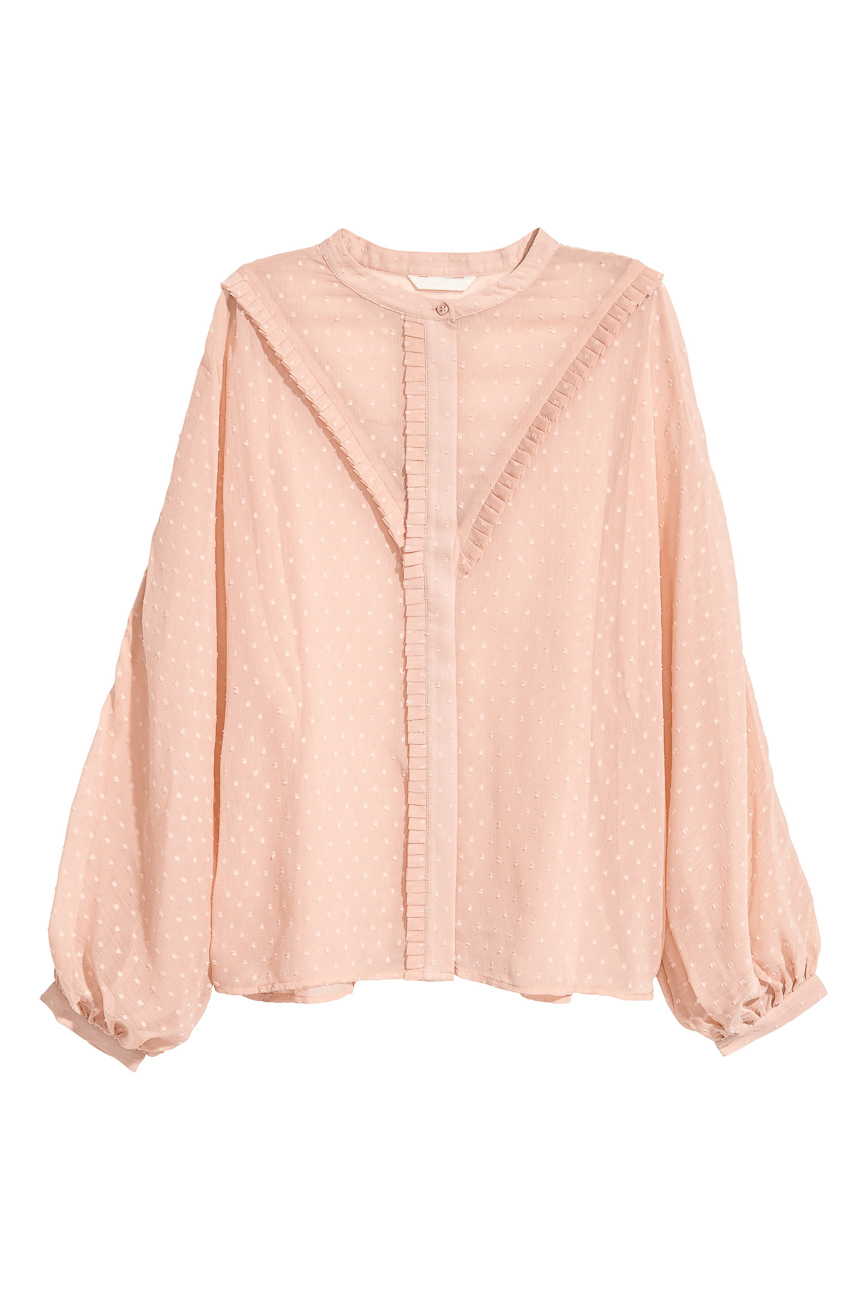

Блуза H&M Ж1041094 цвет бежевый L