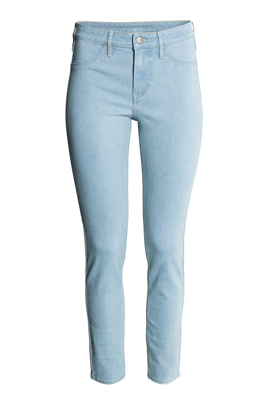 

Джинсы H&M Ж1044648 цвет голубой 26