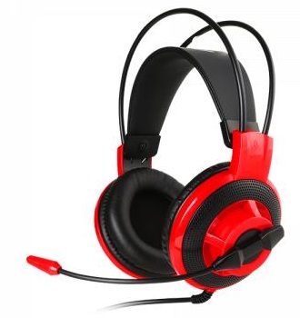 

Навушники ігрові MSI DS501 Gaming Headset Червоний/ Чорний (S37-2100921-SV1)
