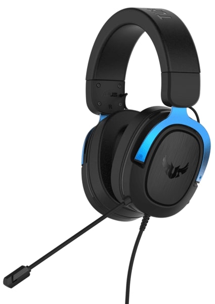 

Навушники ігрові Asus TUF Gaming H3 Чорний/ Cиній (90YH029B-B1UA00)
