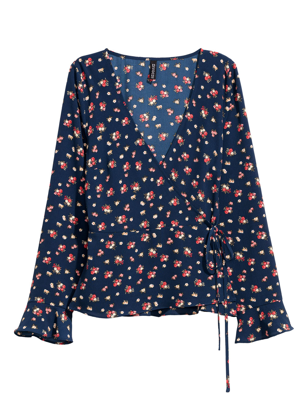 

Блуза H&M Ж1019484 цвет синий L