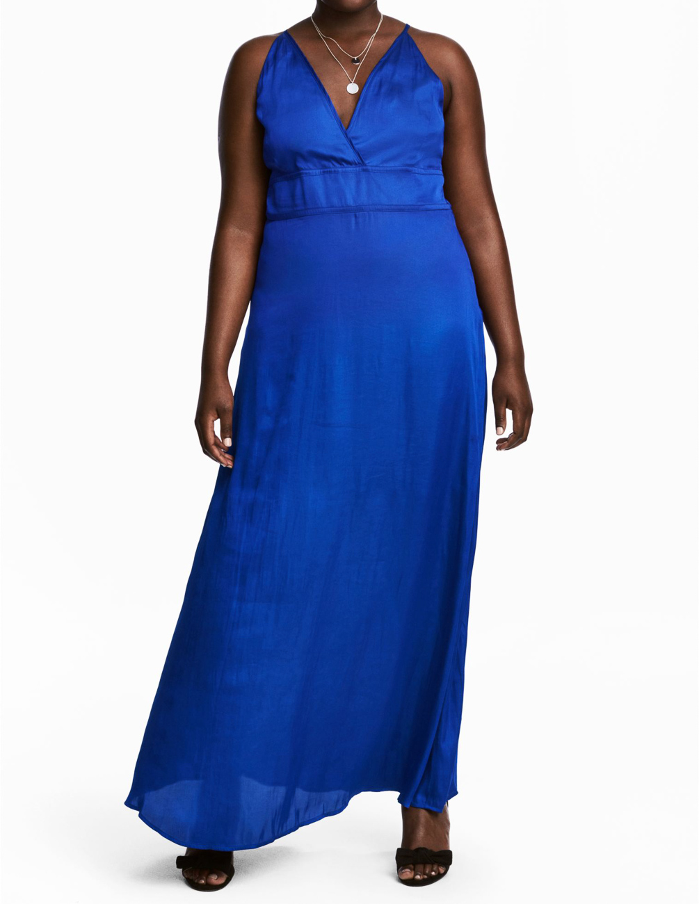 

Платье H&M Ж1019456 цвет синий 4XL