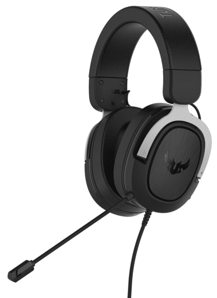 

Навушники ігрові Asus TUF Gaming H3 Сріблястий (90YH025S-B1UA00)