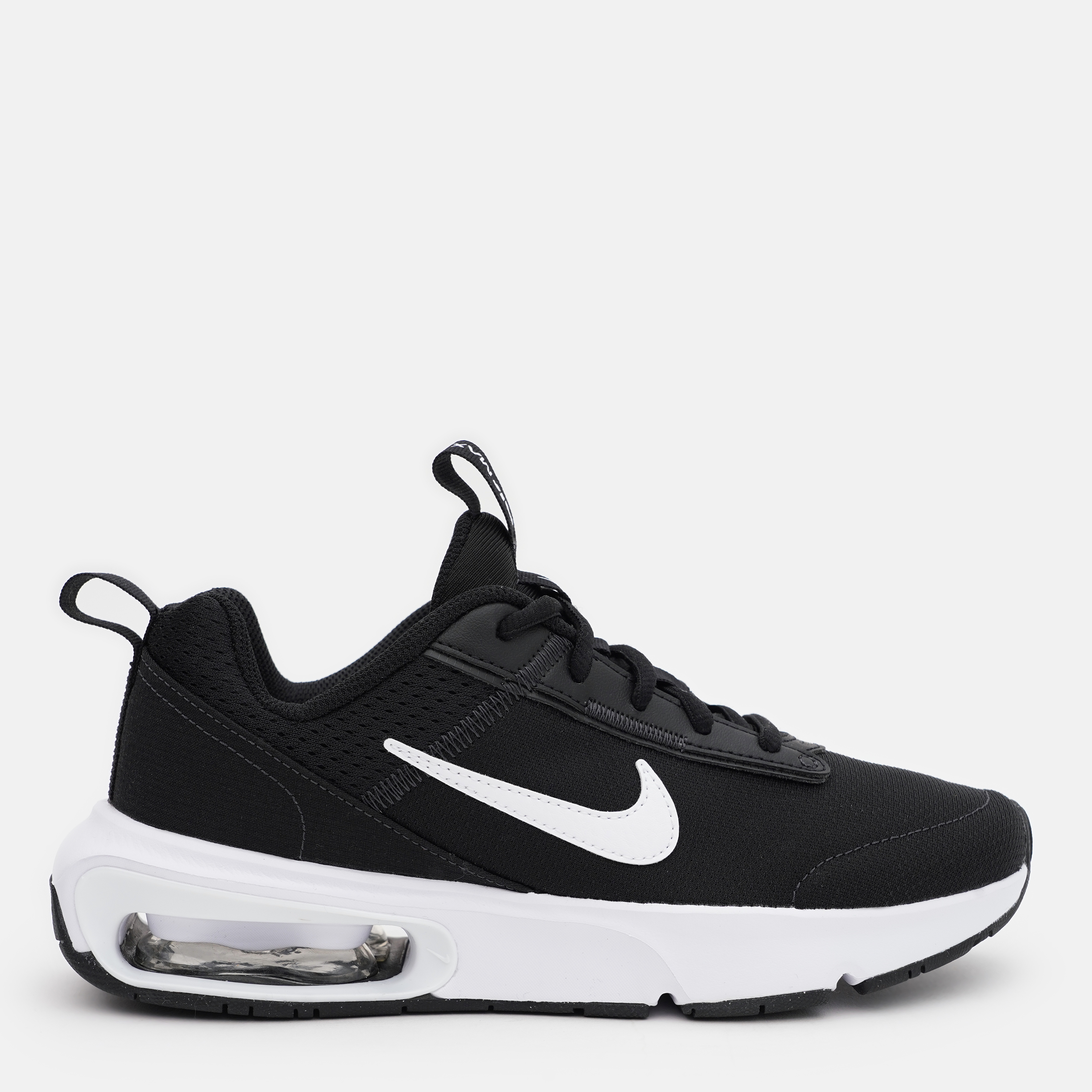 Акція на Підліткові кросівки для хлопчика Nike Air Max Intrlk Lite (Gs) DH9393-002 37.5 (5Y) Black/White-Anthracite-Wolf Grey від Rozetka