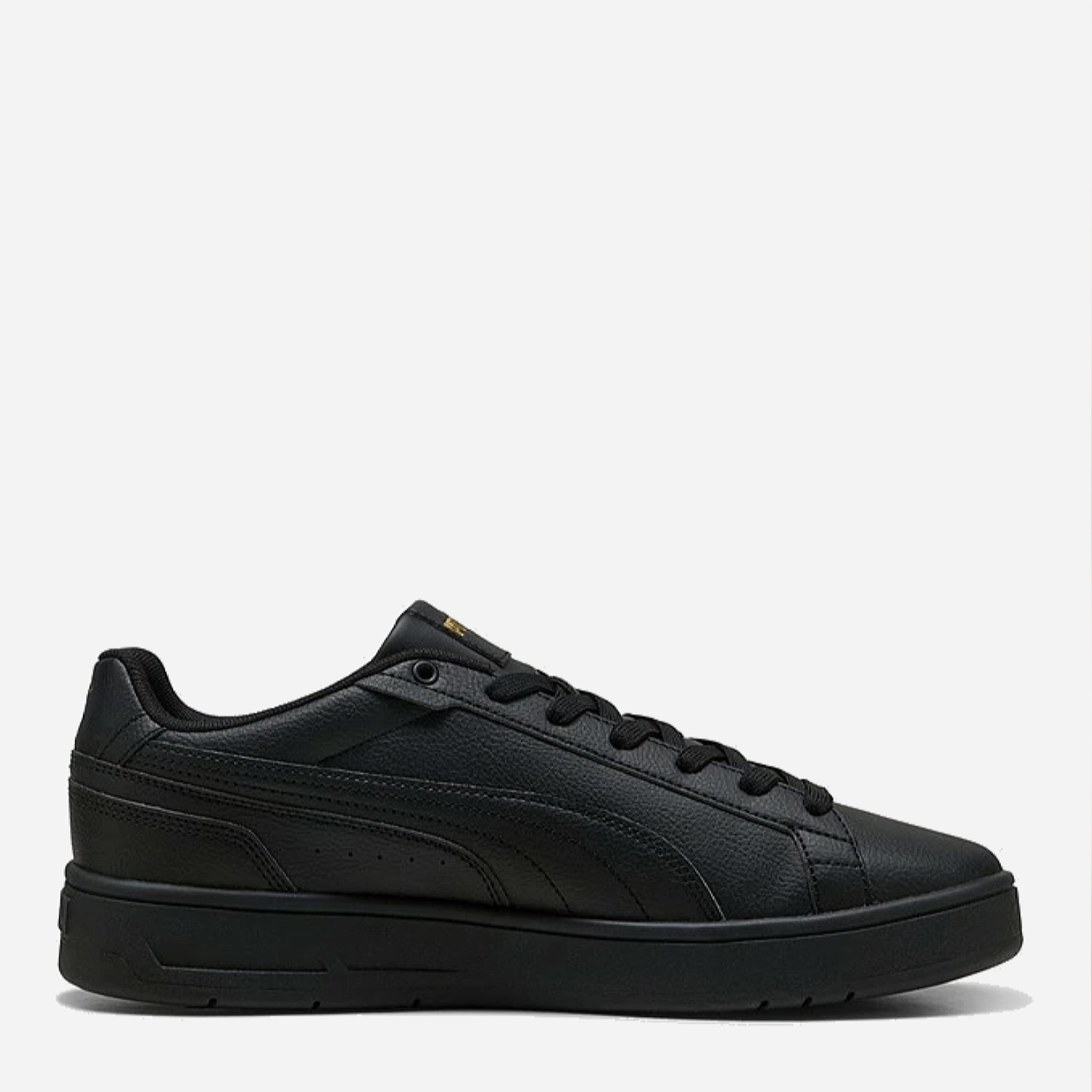 Акція на Чоловічі кеди низькі Puma Court Classico 40028406 41 (7.5UK) 26.5 см Puma Black-Puma Black-Puma Gold від Rozetka