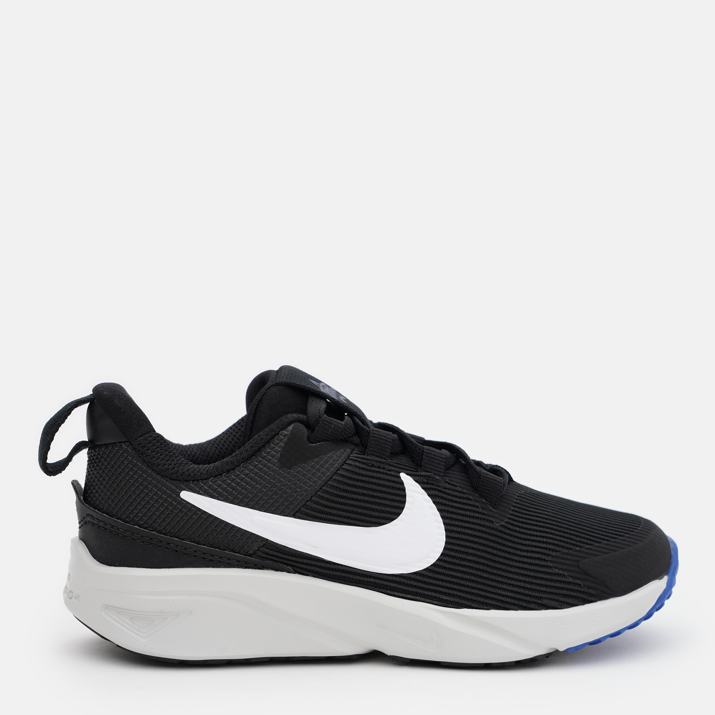 Акція на Дитячі кросівки для хлопчика Nike Star Runner 4 Nn (Ps) DX7614-006 30 (12.5C) Чорні від Rozetka