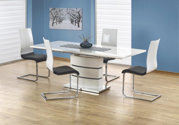 

Обеденный стол Halmar Nobel 160-200x90x75 см Белый