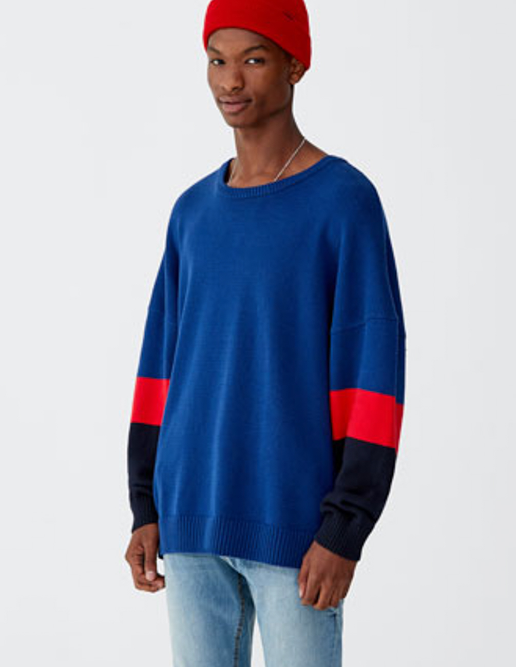 

Свитер PULL & BEAR М0105526 (9559/509/400) цвет синий, Свитер PULL & BEAR М0105526 (9559/509/400) цвет синий L