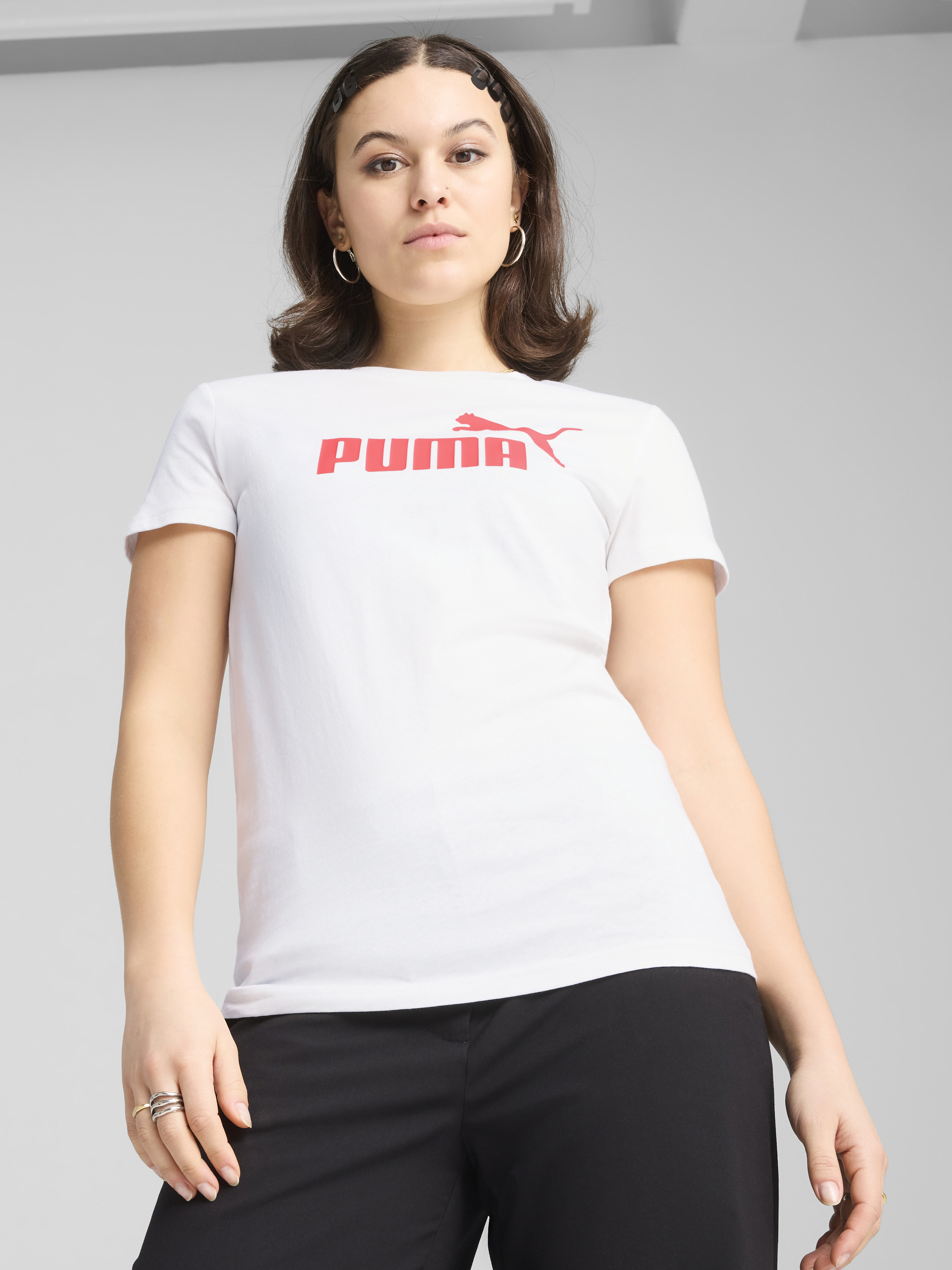 Футболка бавовняна жіноча Puma Ess No. 1 Logo Tee (S) 68237152 XS White-Peach Frost від Rozetka на платформі USKIDKA Акція на Футболка бавовняна жіноча Puma Ess No. 1 Logo Tee (S) 68237152 XS White-Peach Frost від Rozetka
