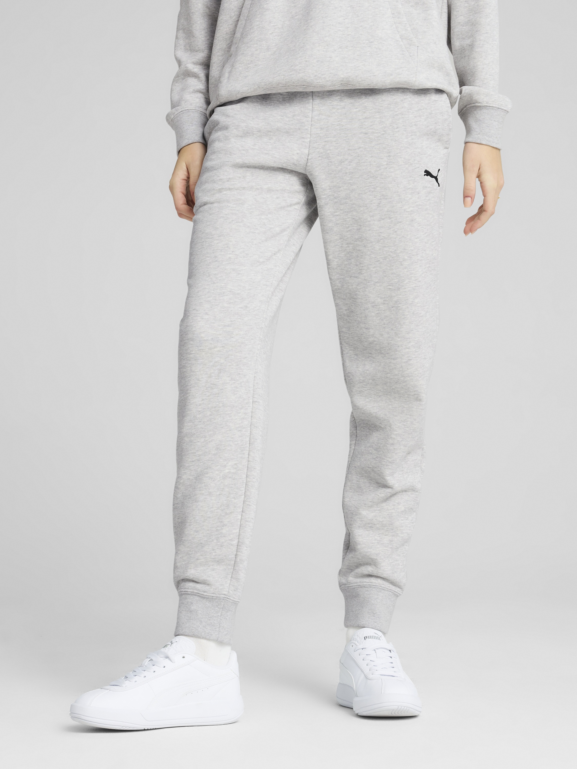 Акція на Спортивні штани жіночі Puma Ess Sweatpants Tr Cl 68328404 S Light Gray Heather від Rozetka