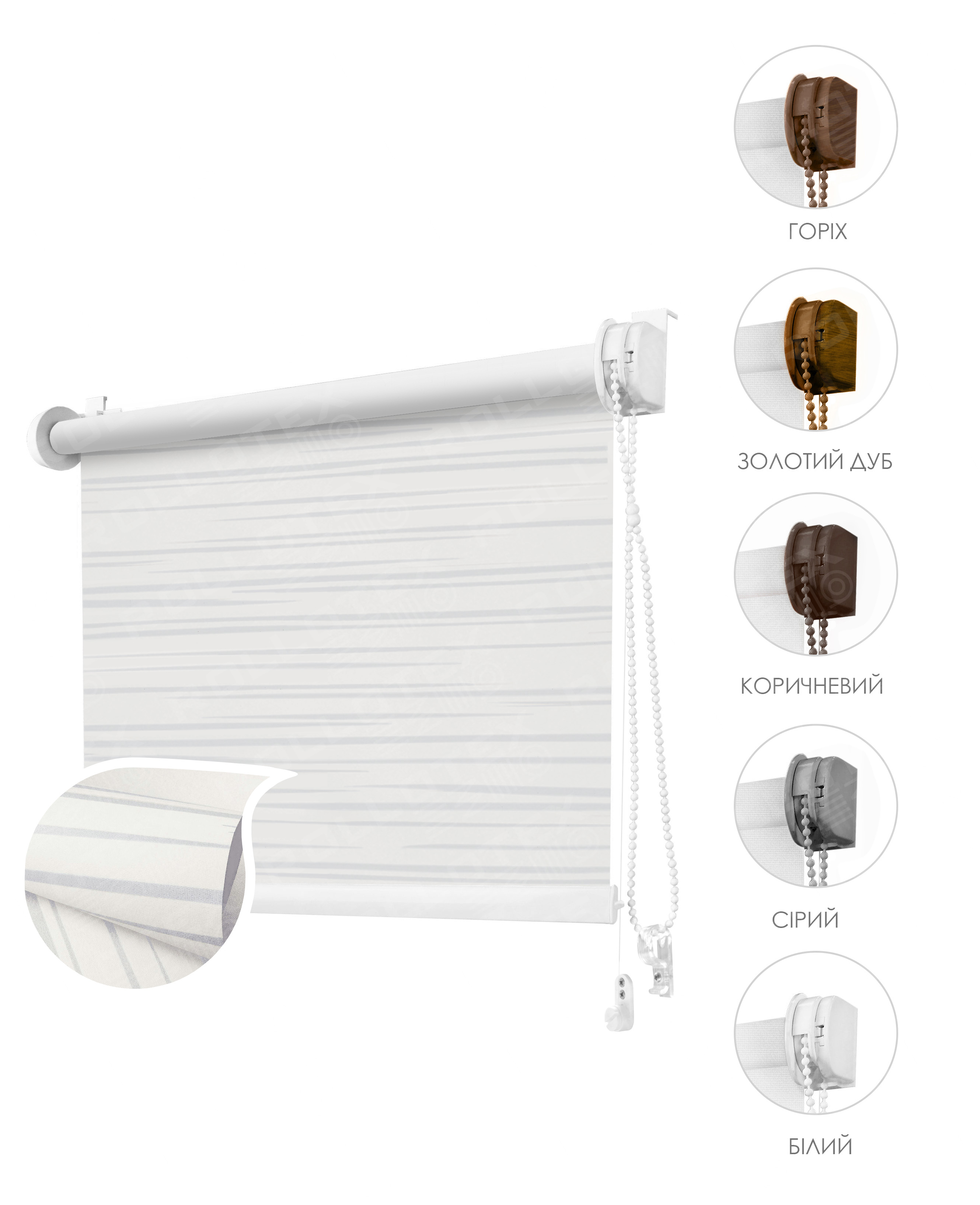 

Ролета тканевая ROLLOTEX Aqua Breeze Mini 68х215 см Grey