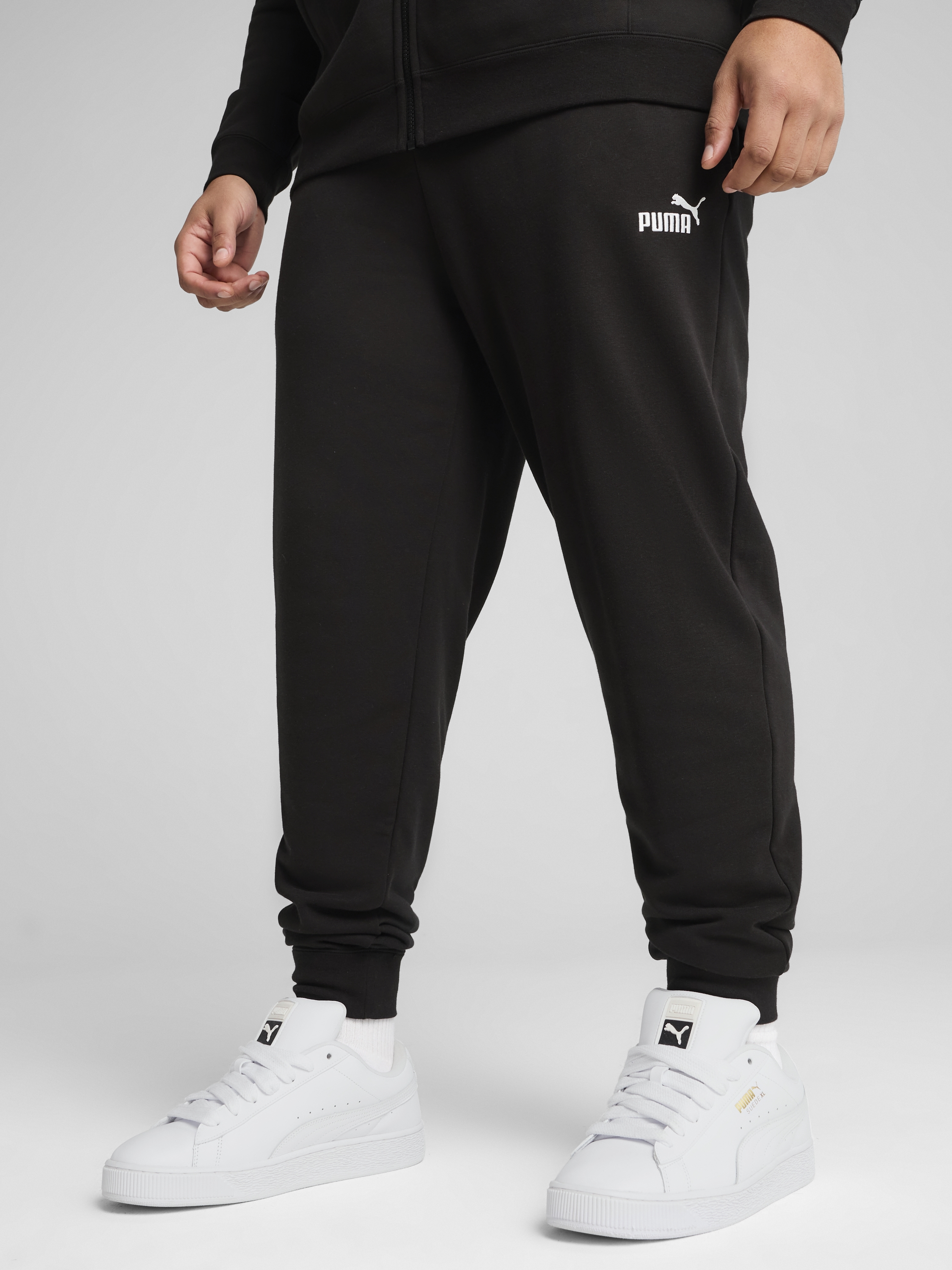 Акція на Спортивні штани чоловічі Puma Ess No. 1 Logo SliSweatpants Tr Cl 68264401 XL Black від Rozetka