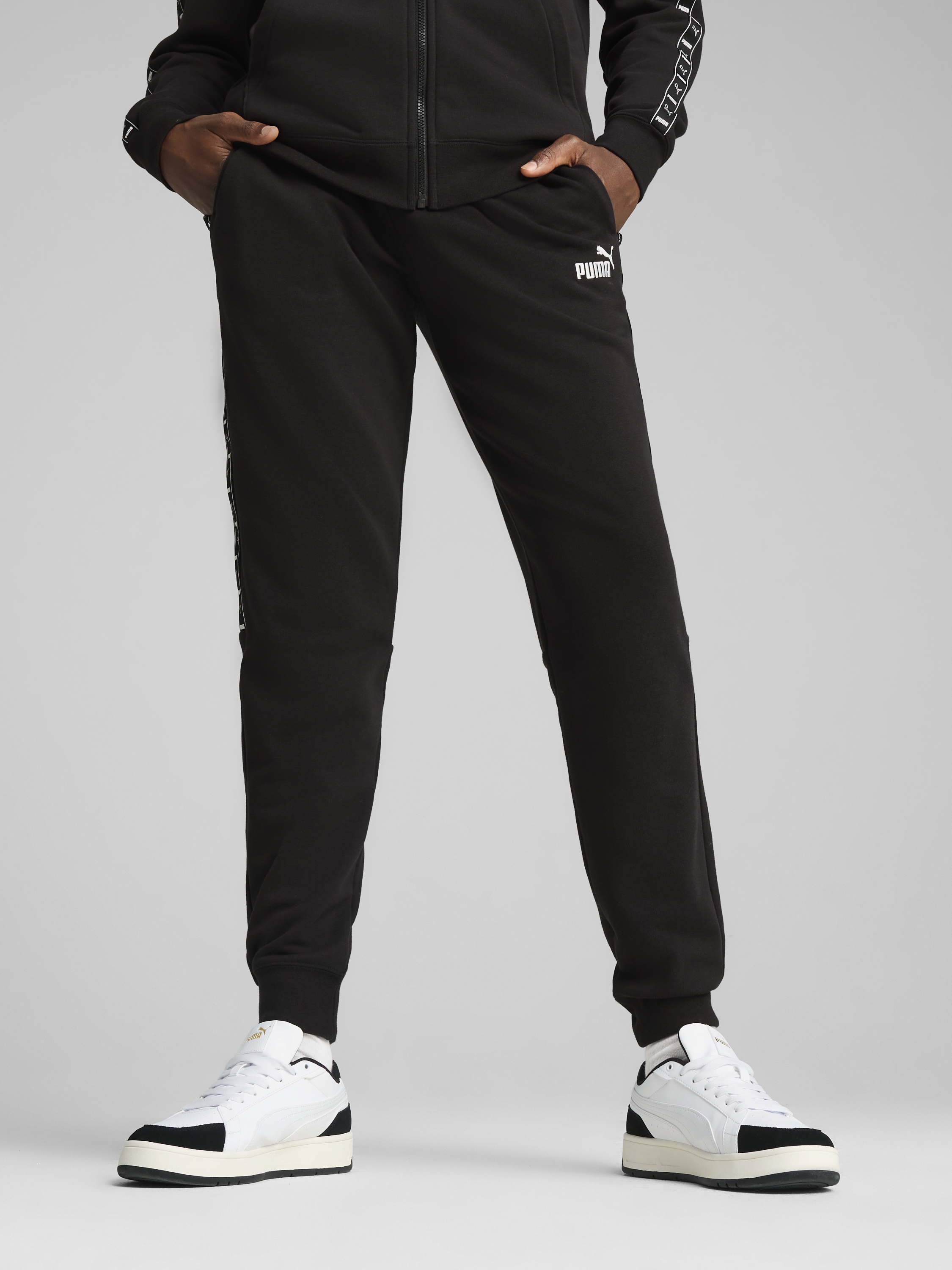 Акція на Спортивні штани чоловічі Puma Ess Tape Sweatpants Tr Cl 68468001 3XL Black від Rozetka