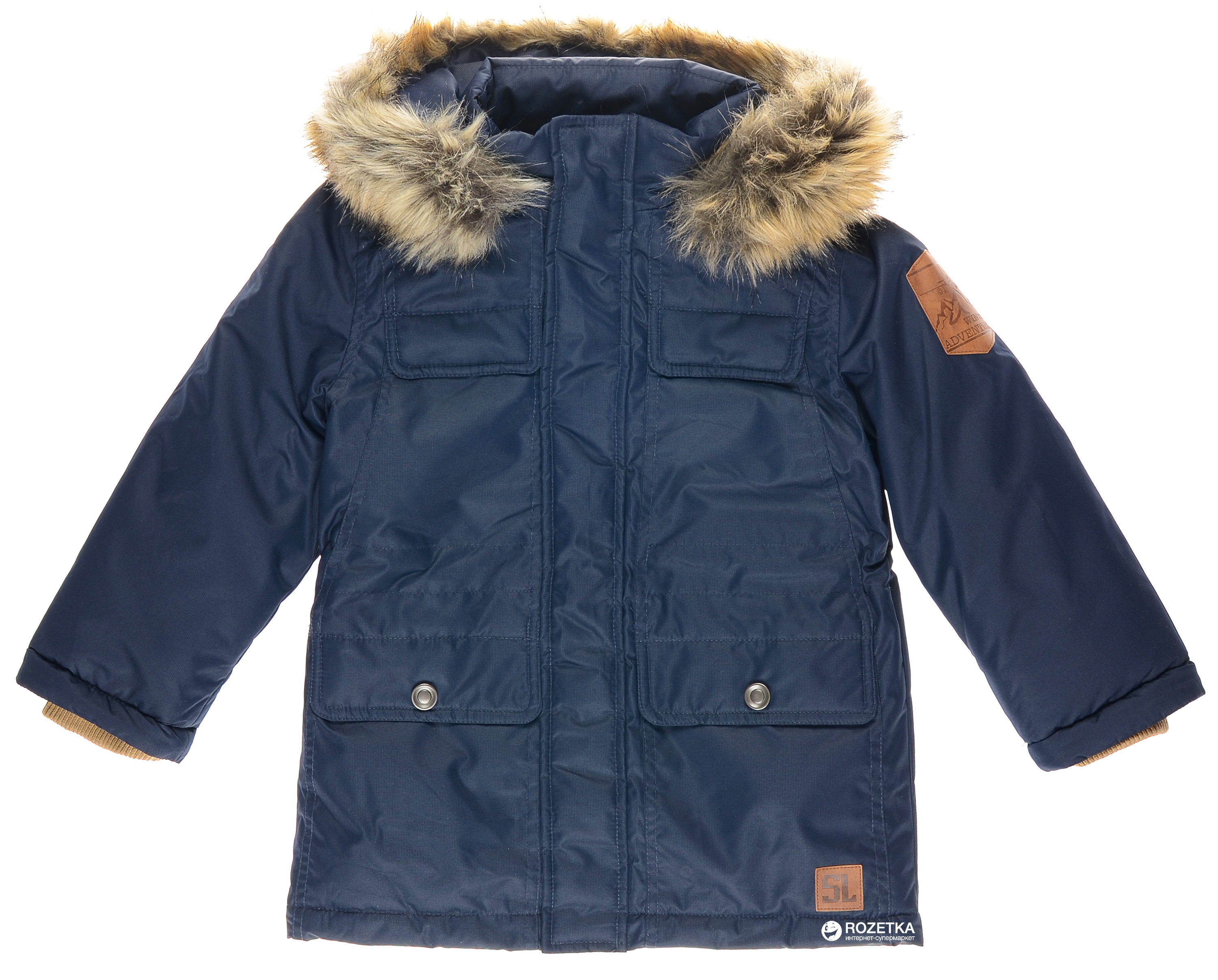 

Парка Baby Line Z-120-17 104 см Темно-синяя