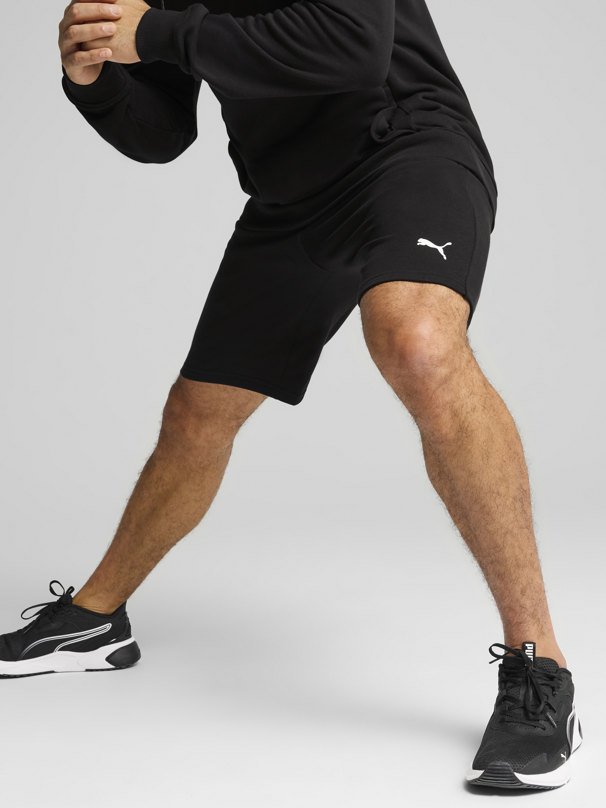 Акція на Спортивні шорти чоловічі Puma Tad Essentials 10" Knit Short 52592901 M Black від Rozetka