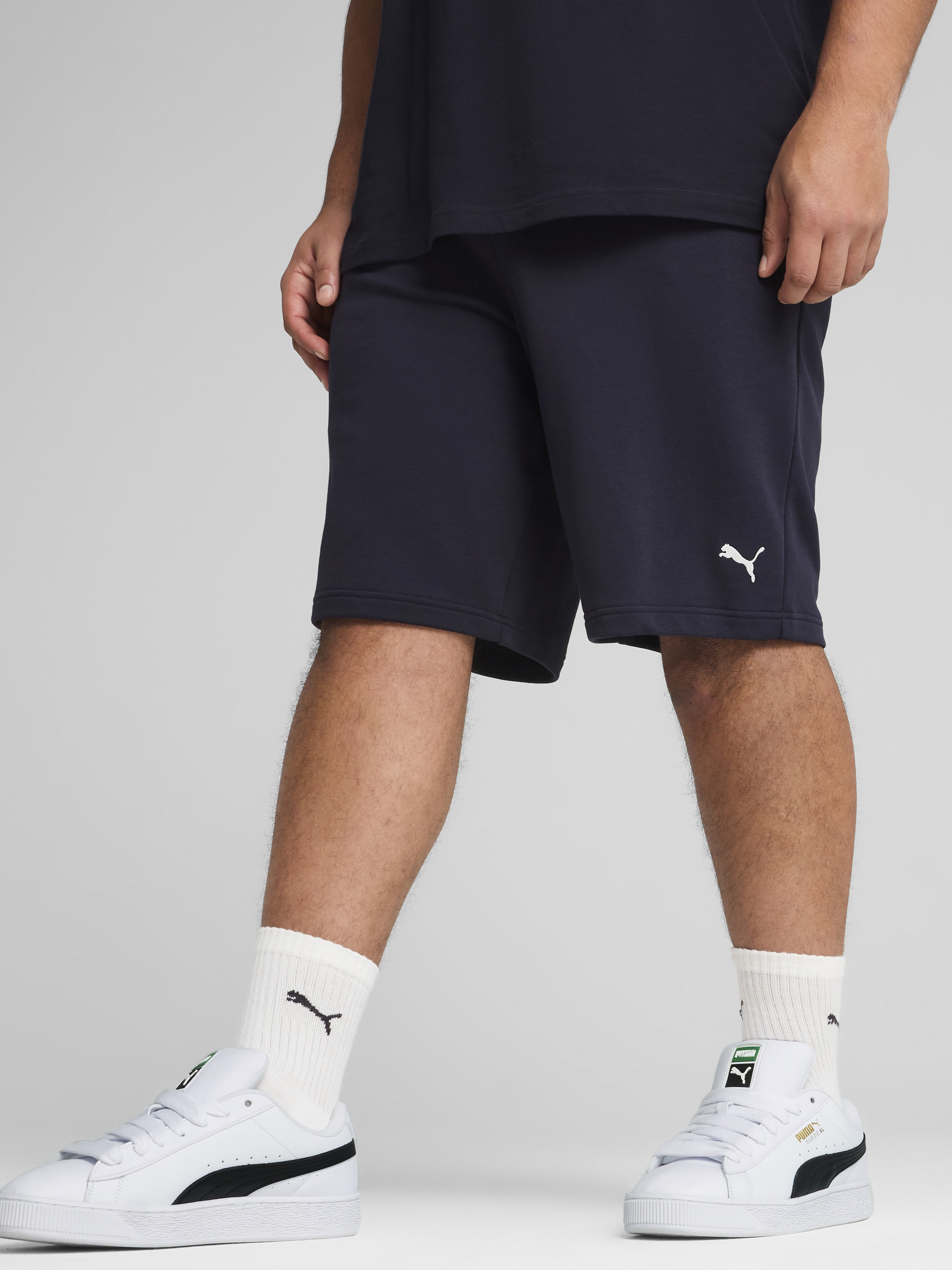 Акція на Шорти довгі чоловічі Puma Ess Shorts 10" 68259816 L New Navy від Rozetka