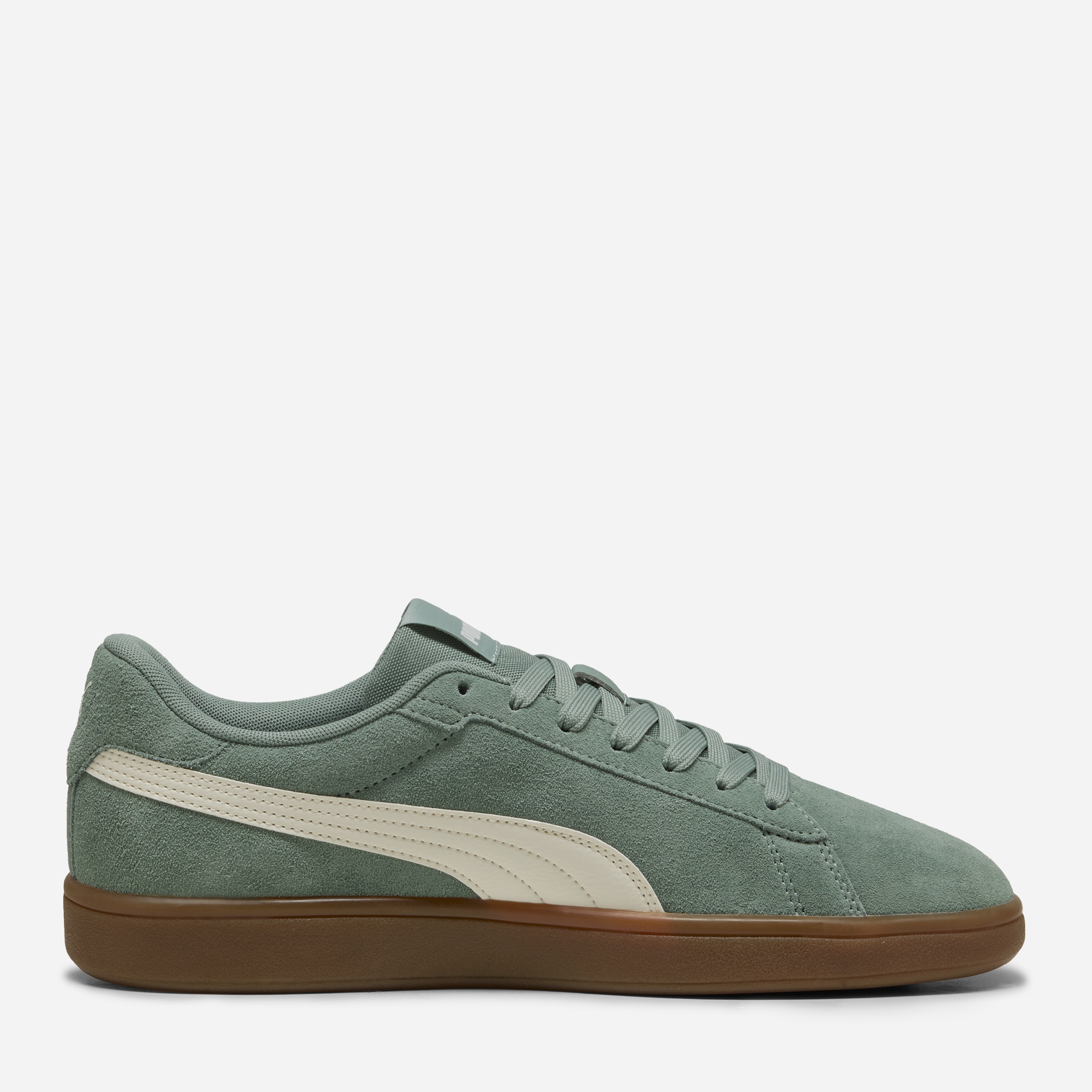 Акція на Чоловічі кеди низькі Puma Smash 3.0 39098425 41 (7.5UK) 26.5 см Green Moon-Warm White-Gum від Rozetka