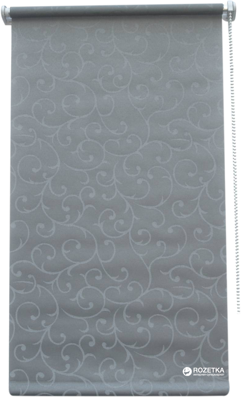

Ролета тканевая Магия Amelia 70x160 см Серая