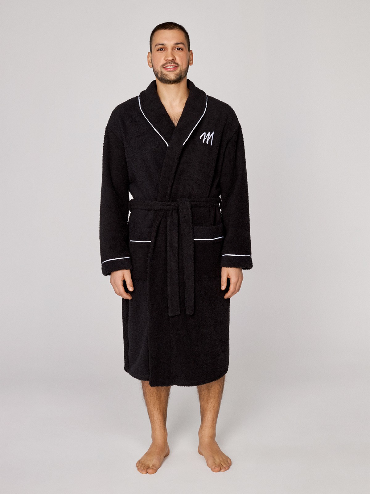 

Халат чоловічий махровий Comfort M MDG 002/001