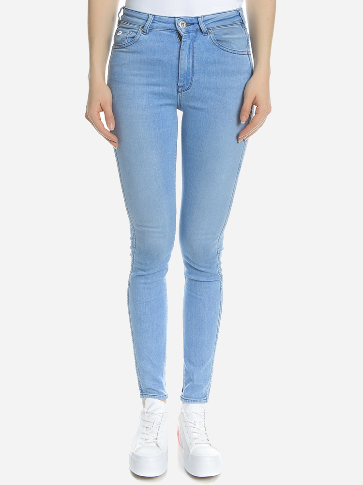 Акція на Джинси Skinny жіночі Scotch&Soda 141585b88 W24L32 Блакитні від Rozetka