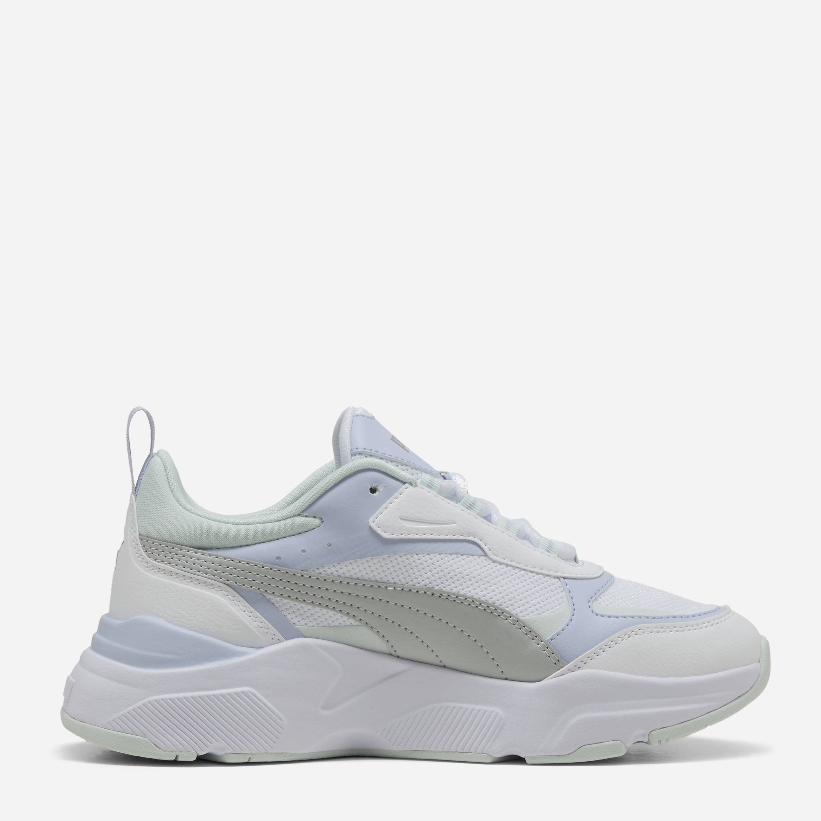 Акція на Жіночі кросівки Puma Cassia 38464724 38 (5UK) 24 см Puma White-Cool Light Gray-Cool Weather-Peaceful Blue від Rozetka