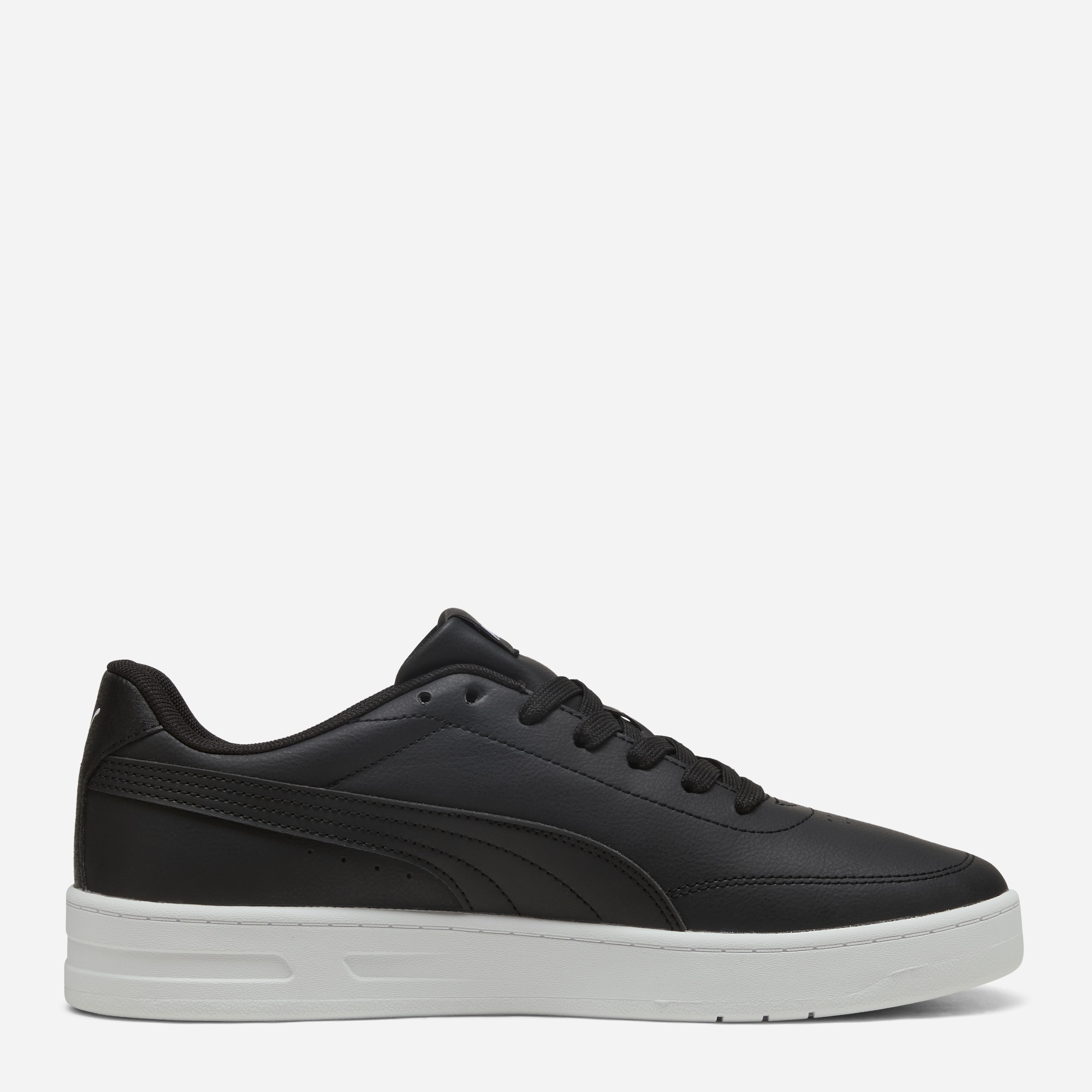 Акція на Жіночі кеди низькі Puma Court Classic Clean 40222303 38 (5UK) 24 см Puma Black-Puma Black-Puma White від Rozetka