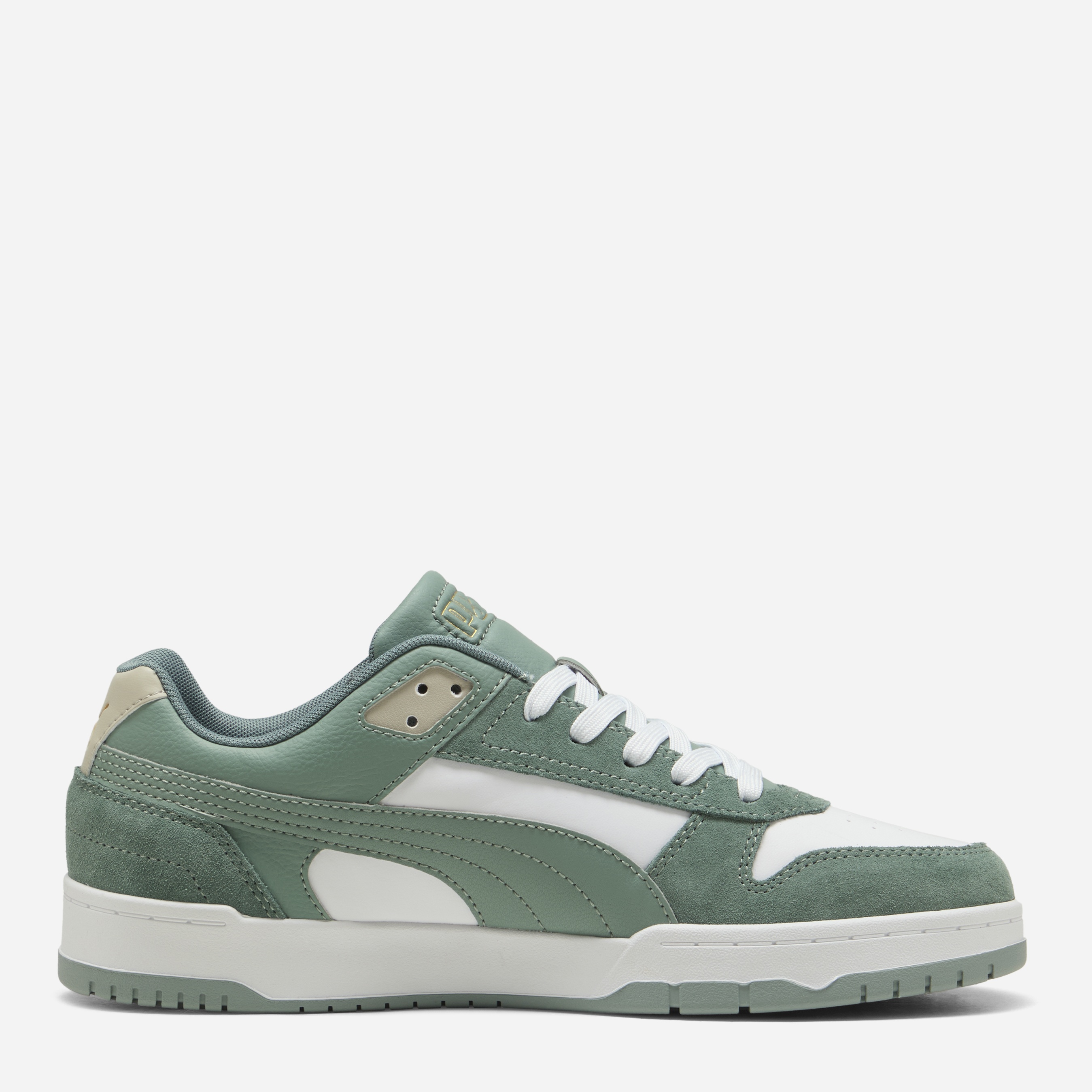 Акція на Чоловічі кеди низькі Puma RBD Game Low SD 39747104 45 (10.5UK) 29.5 см Puma White-Green Moon-Desert Dust від Rozetka