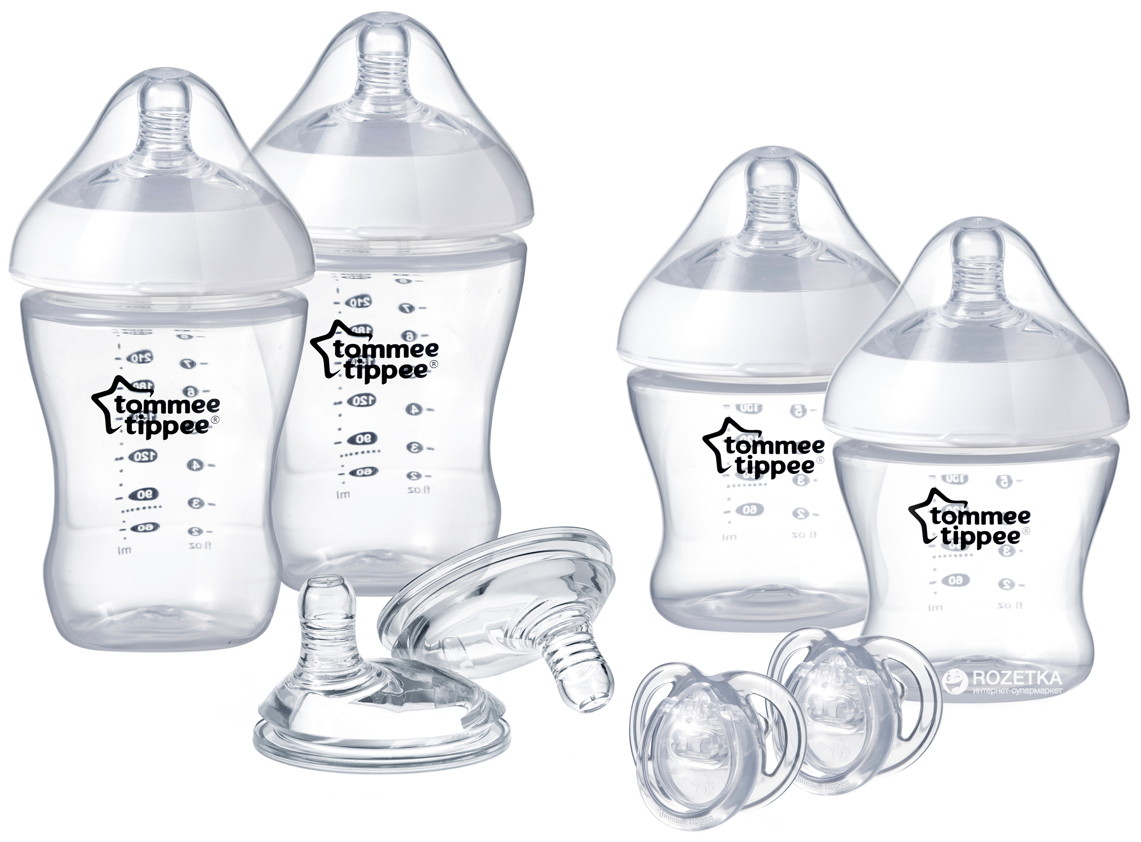 

Набор бутылочек для кормления Tommee Tippee Closer to Nature Ultra (5010415247001)
