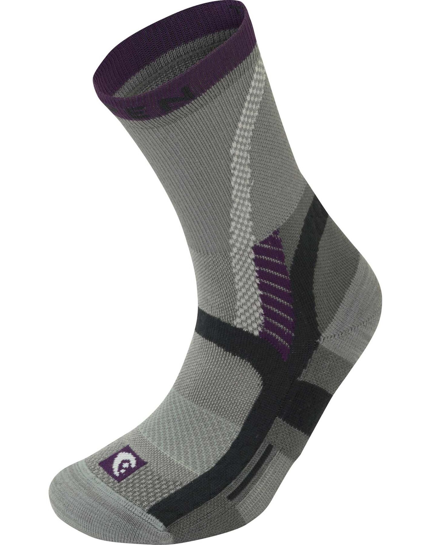 

Носки Lorpen T3 Women's Light Hiker T3LWG Grey-Plum M (6210167 2731 M)