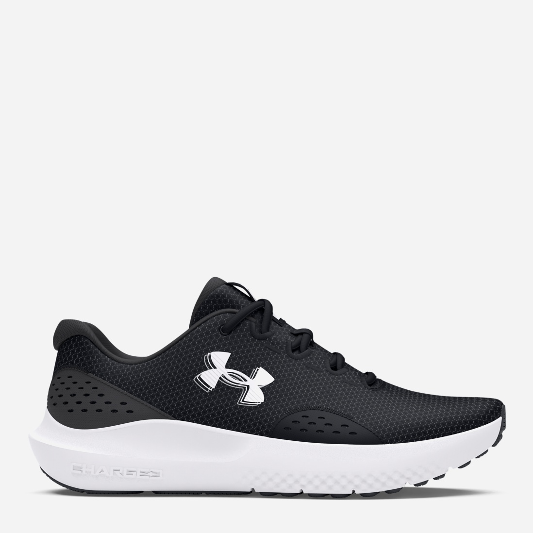 Акція на Чоловічі кросівки для бігу Under Armour Charged Surge 4 3027000-001 43 (9.5US) 27.5 см Чорні від Rozetka