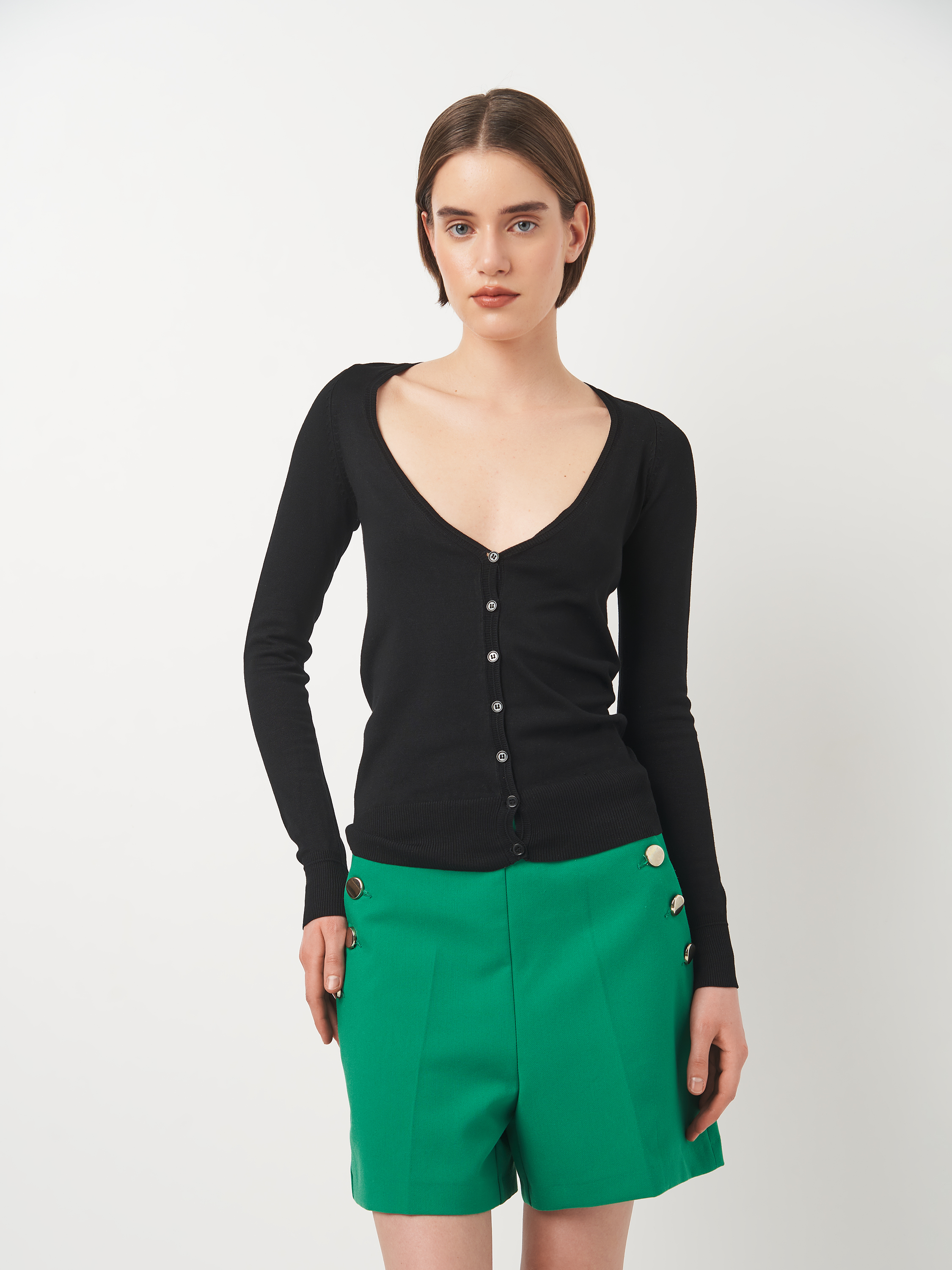 Кардиган жіночий Stradivarius 29405635p08 M Чорний від Rozetka на платформі USKIDKA Акція на Кардиган жіночий Stradivarius 29405635p08 M Чорний від Rozetka